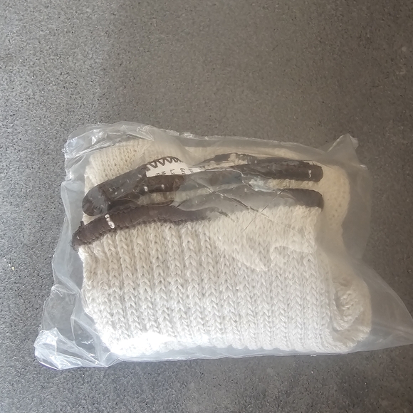 New Condor VF,Knit Gloves,L,Natural,PR 12 pack - Picture 7 of 8